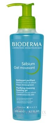 BIODERMA Sébium Gel moussant čistiaci peniný gél, s pumpou 1x200 ml