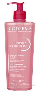 BIODERMA Sensibio Gel moussant jemný čistiaci a odličovací gél 1x500 ml