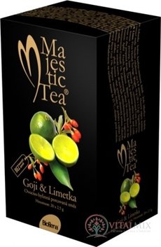 Biogena Majestic Tea Goji & Limetka ovocno-bylinná zmes 20x2,5 g (50 g)