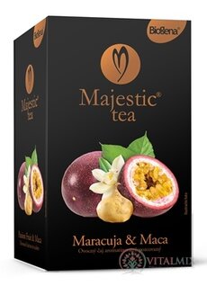 Biogena Majestic Tea Maracuja & Maca ovocný čaj 20x2,5 g (50 g)