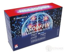 BIOMEDICA ASCOFFIN Limitovaná edícia prášok vo vrecúškach (Energy drink 10 ks + drink 10 ks + darček Energy drink 10 ks), 1x1 set