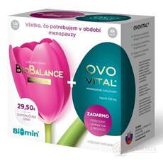 Biomin BioBalance MENOPAUSE cps 120 ks + Ovovital 60 ks zadarmo, 1x1 set