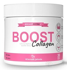 BreastExtra BOOST Collagen prášok, príchuť šťavnatá jahoda (310,5 g) 1x30 dávok