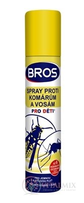 BROS spray proti komárom a osám pre deti 1x90 ml