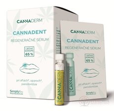 Cannaderm CANNADENT regeneračné sérum na afty a opary 10x1,5 ml