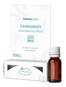 Cannaderm CANNADENT regeneračné sérum na afty a opary 1x5 ml