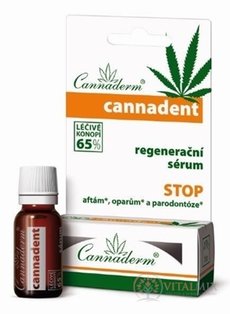 Cannaderm CANNADENT regeneračné sérum na afty a opary 1x5 ml
