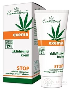 Cannaderm EXEMA upokojujúci krém na ekzémy 1x50 g