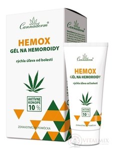 Cannaderm HEMOX gél na hemoroidy 1x40 g