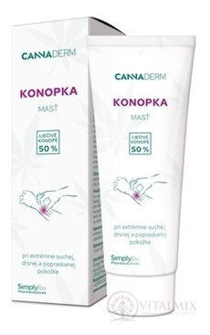 Cannaderm KONOPKA masť premasťujúca 1x75 g
