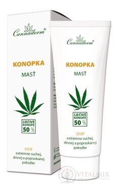Cannaderm KONOPKA masť premasťujúca 1x75 g