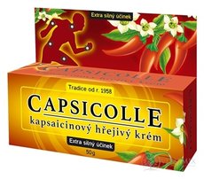 CAPSICOLLE kapsaicínový krém extra hrejivý 1x50 g