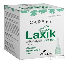 CAREFY Laxík mikroklystír pre deti 6x3 g