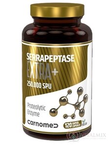 CarnoMed SERRAPEPTASE EXTRA+ 250.000 SPU cps (pre zvieratá) 1x120 ks