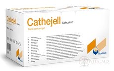 CATHEJELL LIDOCAIN C gel urt (lidokaínová instilácia 12,5 g) 1x25 ks