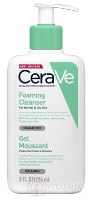 CeraVe ČISTIACI PENIVÝ GÉL na normálnu až mastnú pleť (MB094600) 1x236 ml