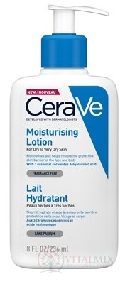 CeraVe HYDRATAČNÉ MLIEKO na suchú až veľmi suchú pokožku (MB094800) 1x236 ml