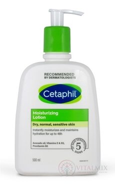Cetaphil hydratačné mlieko (Moisturizing Lotion) 1x500 ml