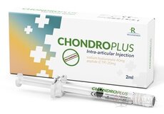 CHONDROPLUS intraartikulárna injekcia, s 2 % HA a 1 % syntetického peptidu 1x2 ml