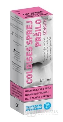 Coldises Sensitive nosový olej v spreji 1x10 ml