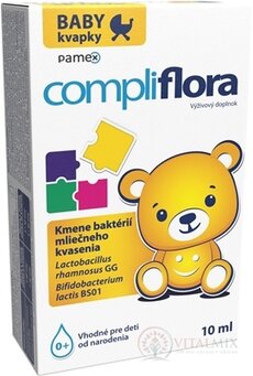 Compliflora Baby kvapky pre deti (0M+) 1x10 ml