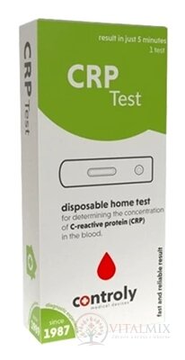 Controly Test CRP súprava na samodiagnostický test z krvi 1x1 ks