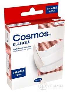 COSMOS KLASICKÁ Náplasť z netkanej textílie 1m x 8cm, biela, výhodná cena, 1x1 ks