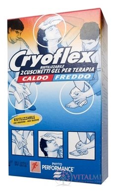 CRYOFLEX studený/teplý obklad gélový (27x12cm) 1x2 ks