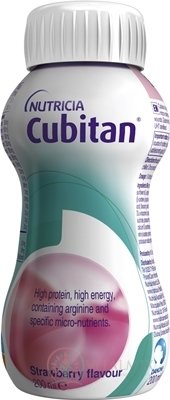 Cubitan s jahodovou príchuťou (verzia 2015, D0855) 4x200 ml