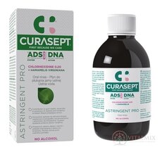 CURASEPT ADS DNA ASTRINGENT PRO ústna voda s chlórhexidínom 0,20 % + Hamamelis virginiana 1x200 ml