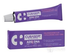 CURASEPT ADS DNA HYALU PRO gél s chlórhexidínom 0,50 % +  kyselina hyaluronová 1x30 ml