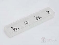 Dávkovač liekov typ 04 denný biely 1x1 ks