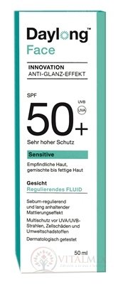 Daylong Sensitive Face SPF 50+ fluid 1x50 ml