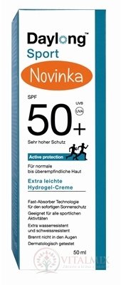 Daylong Sport SPF 50+ hydrogél-krém 1x50 ml