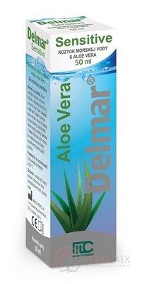 Delmar Sensitive nosový sprej s Aloe Vera 1x50 ml