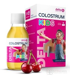 DELTA COLOSTRUM KIDS Čerešňa tekuté 1x125 ml