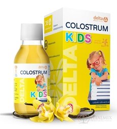 DELTA COLOSTRUM KIDS Vanilka tekuté 1x125 ml