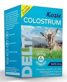 DELTA COLOSTRUM Kozie cps 30+10 zdarma (40 ks)