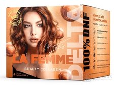DELTA LA FEMME beauty COLLAGEN 5 500 mg prášok na prípravu nápoja, rozpustný kolagén, príchuť malina 1x196 g