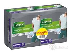 DEPEND NORMAL S/M pre mužov DUOPACK naťahovacie nohavicky 2x10 ks, 1x1 set