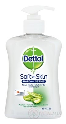 Dettol tekuté mydlo Aloe Vera a vitamín E 1x250 ml