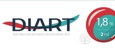DIART 1,8 % Implantát na báze HA 36 mg/2 ml v predplnenej injekčnej striekačke, s dvoma ihlami, na náhradu synoviálnej tekutiny 1x2 ml