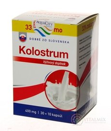 Dobré z SK Kolostrum 400 mg cps 30+10 zadarmo (40 ks)