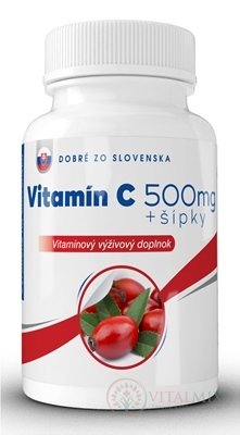 Dobré z SK Vitamín C 500 mg + šípky tbl 1x30 ks