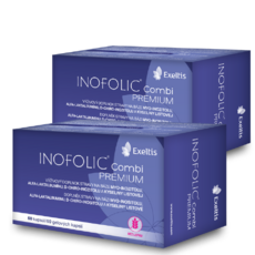 EXELTIS INOFOLIC COMBI PREMIUM 60gel.cps VÝHODNÉ DVOJBALENIE /2mes
