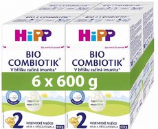 HiPP 2 BIO Combiotik 600g 6ks