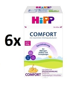 HIPP COMFORT ŠPECIÁLNA DOJČENSKÁ VÝŽIVA 6x600G