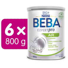BEBA EXPERTpro AR pri odgrckávaní, dojčenská mliečna výživa, potraviny na osobitné lekárske účely, od narodenia, 6x800G