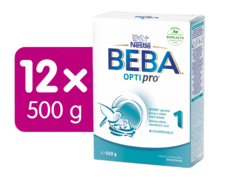 BEBA OPTIPRO® 1 počiatočné dojčenské mlieko, 500 g, 12x500G