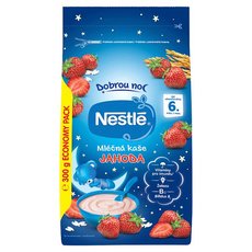 Nestlé Mliečna kaša JAHODA - Dobrú noc (od ukonč. 6. mesiaca) 1x300 g